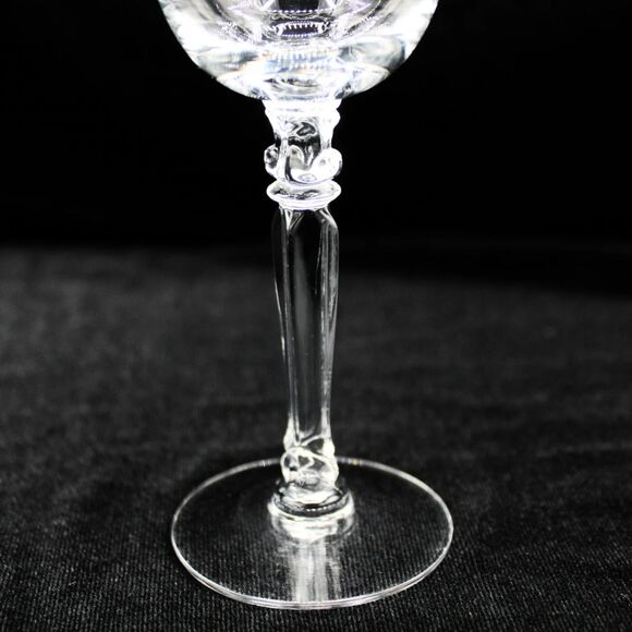 Vintage Fostoria Crystal Cordial Glasses Holly Pattern Dessert Wine Sherry - 6 - Picture 4 of 6